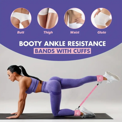 Ankle Straps with Resistance Bands