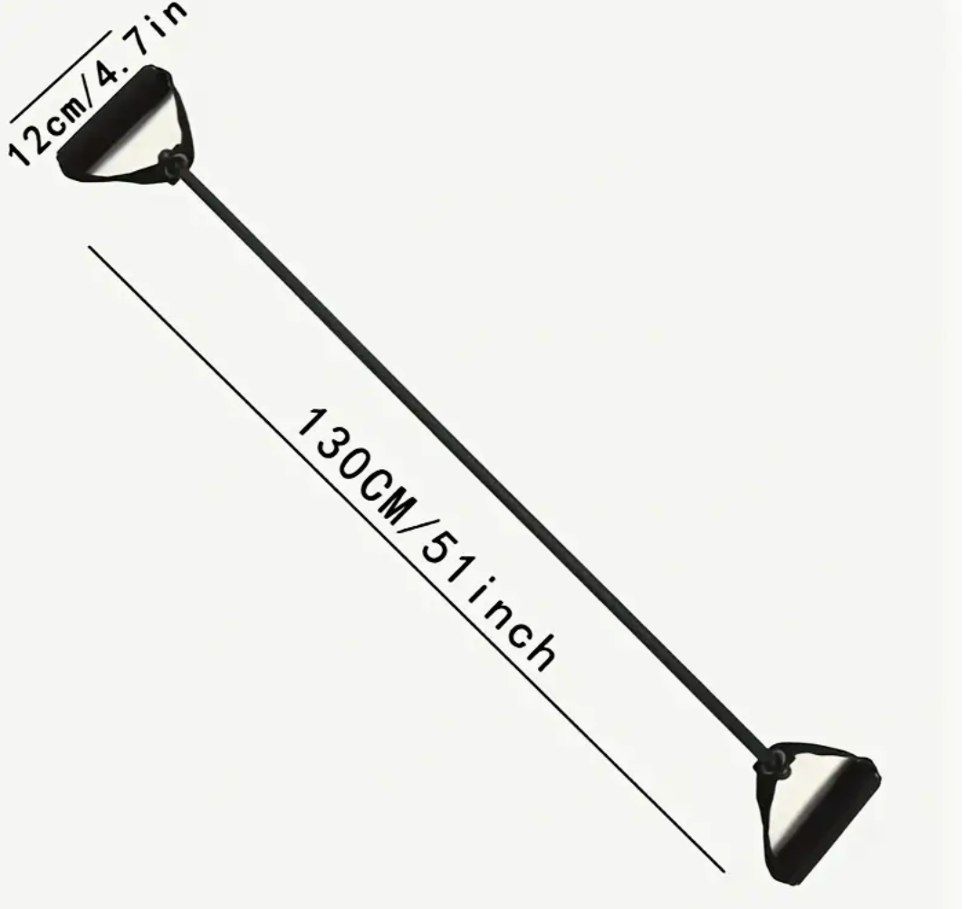 Set premium of 5 Durable Resistance Bands – 10lb to 30lb